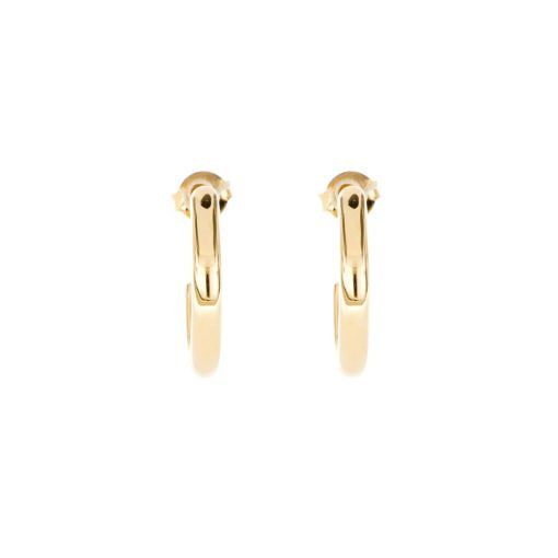 Elegant Classic Hoops - Gold Plated 22k Waterproof