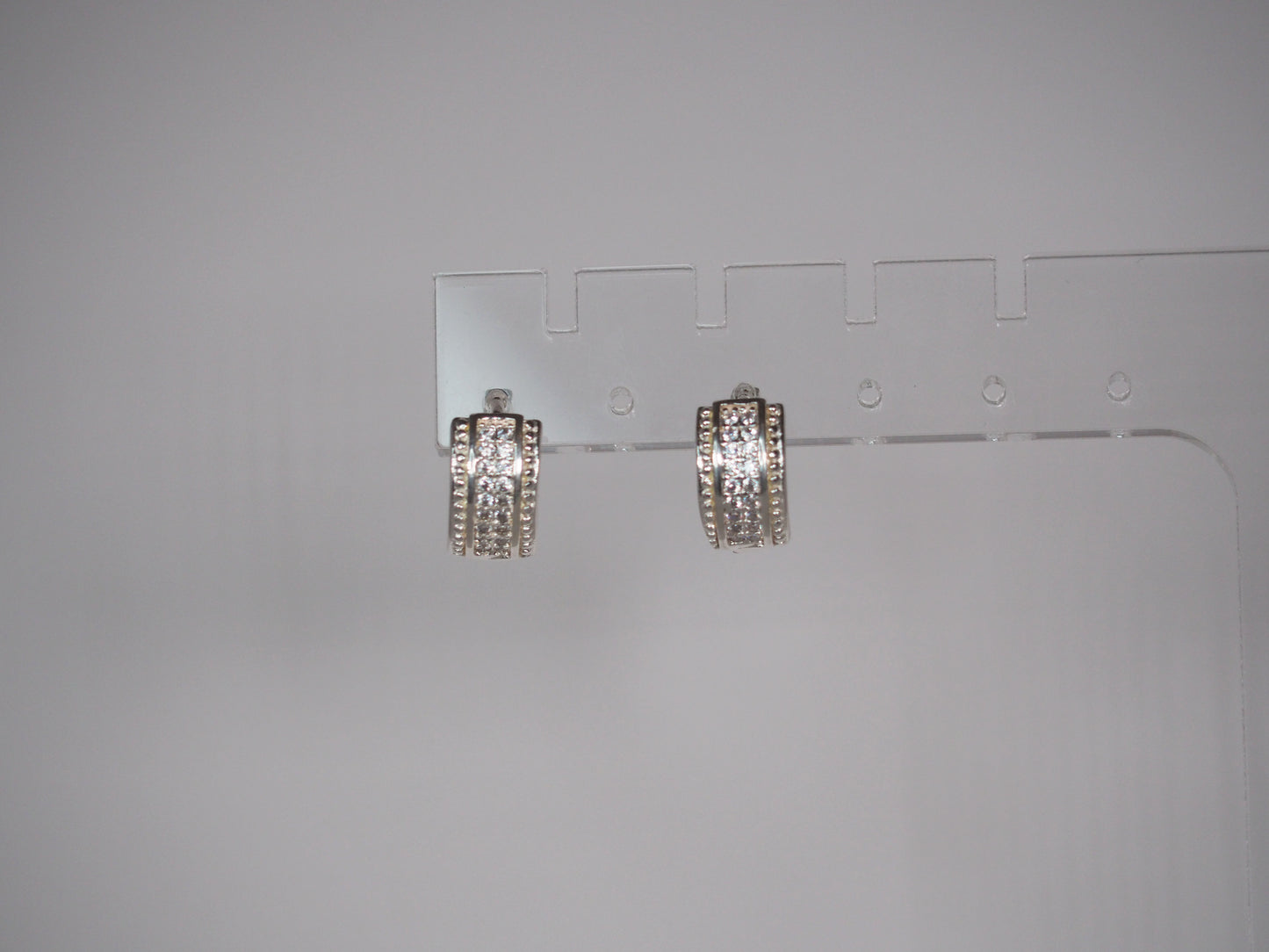 Huggies Kelly Zircons - Sterling Silver 925