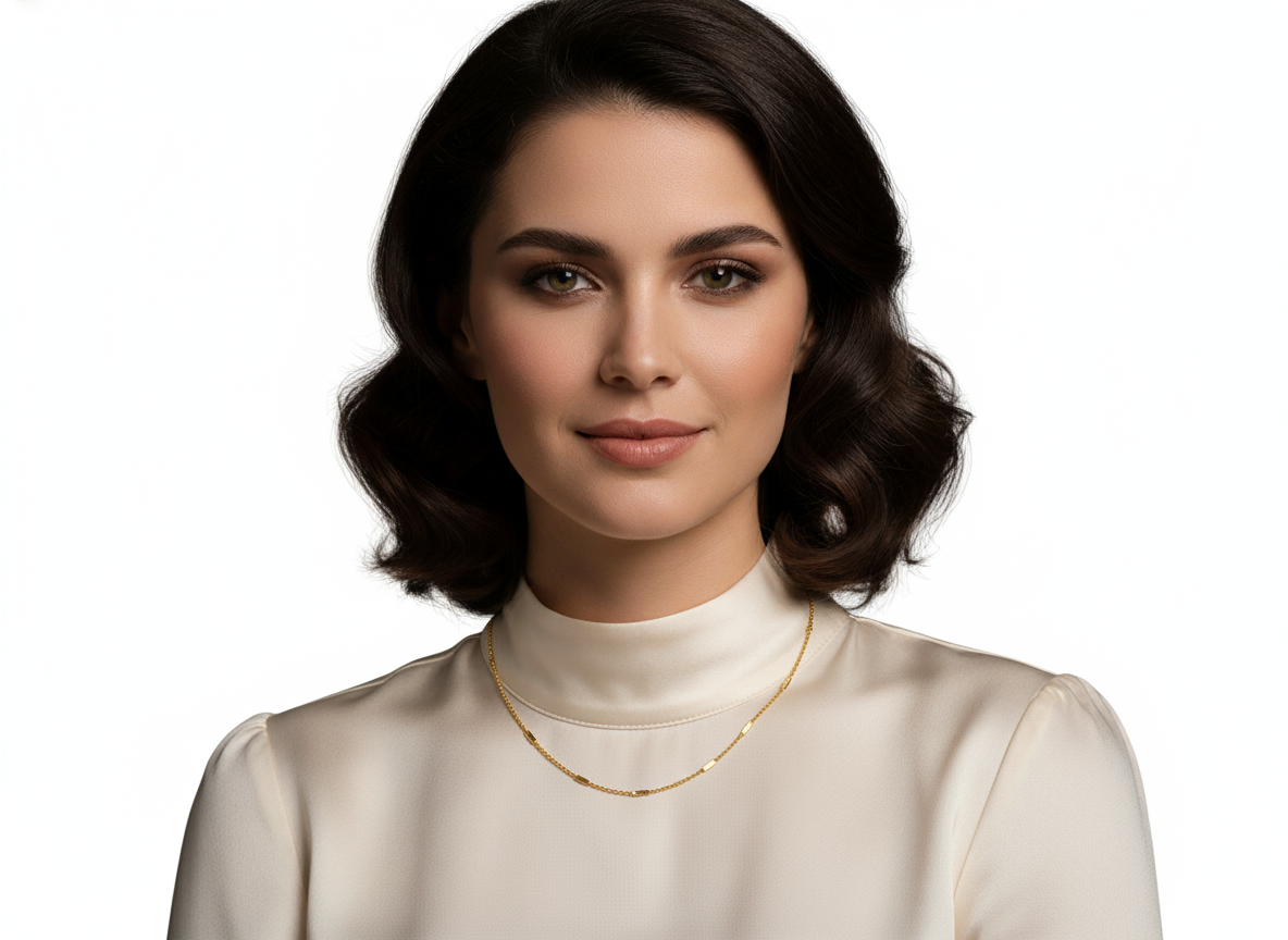 Delicate Chain with Sticks Necklace 22K Gold Plated