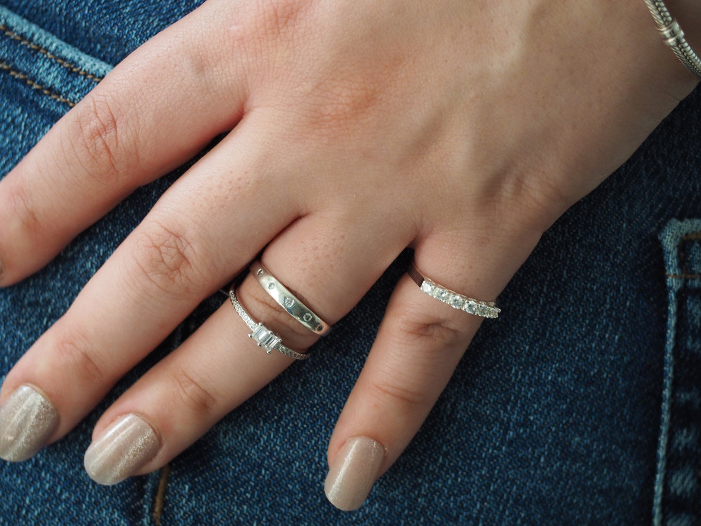 Fan Ring Sterling Silver 925