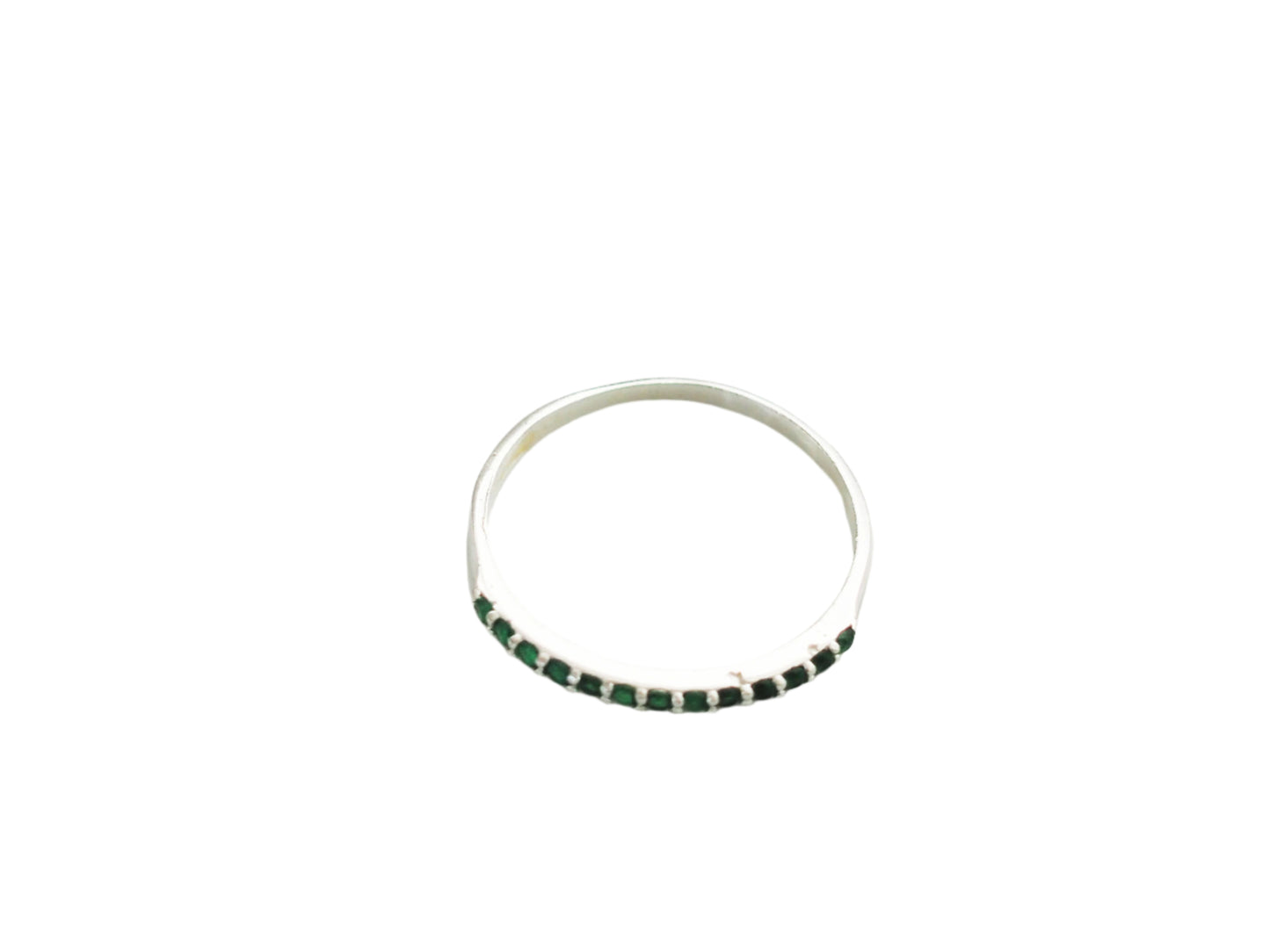 Green Churumbela Ring Sterling Silver 925