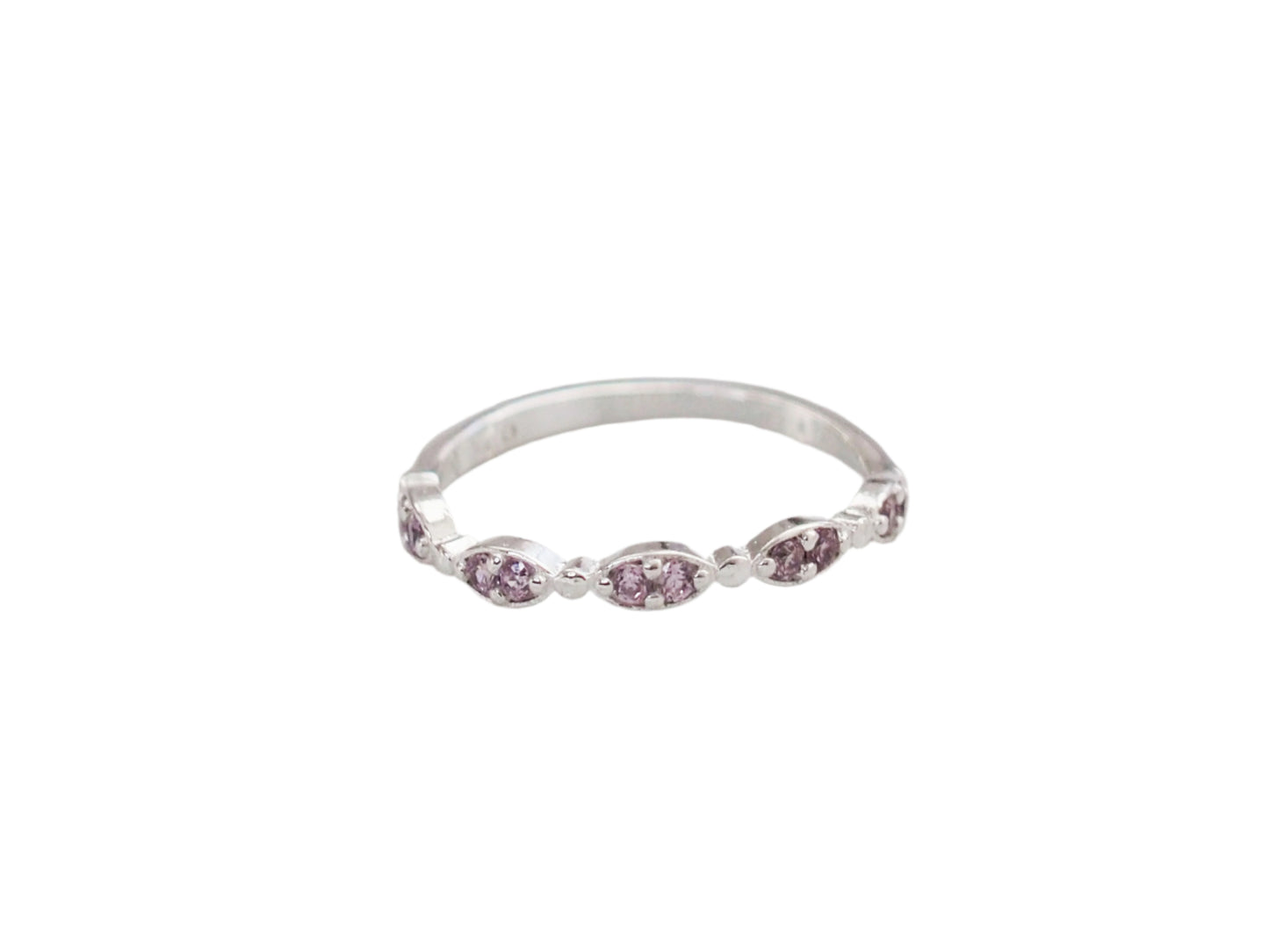 Pink Churumbela Ring Sterling Silver 925