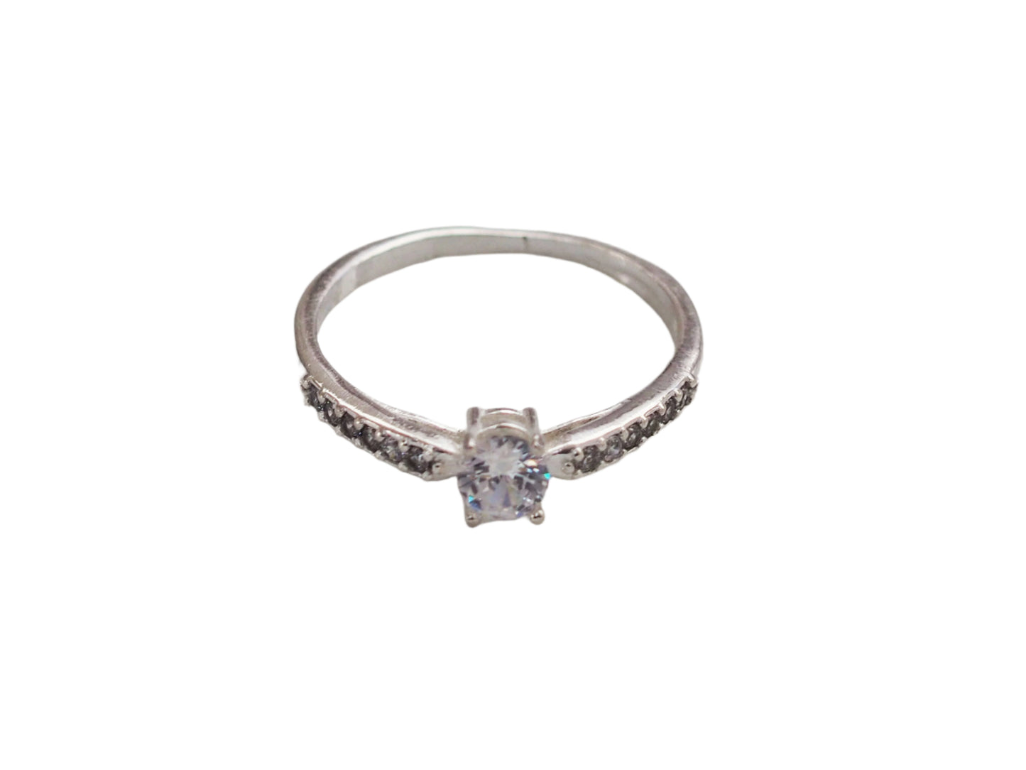 Queen Zirconia Ring Sterling Silver 925