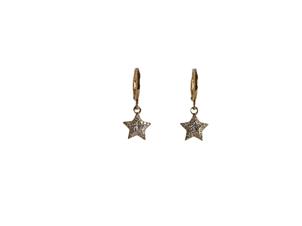 Huggies star with zircons