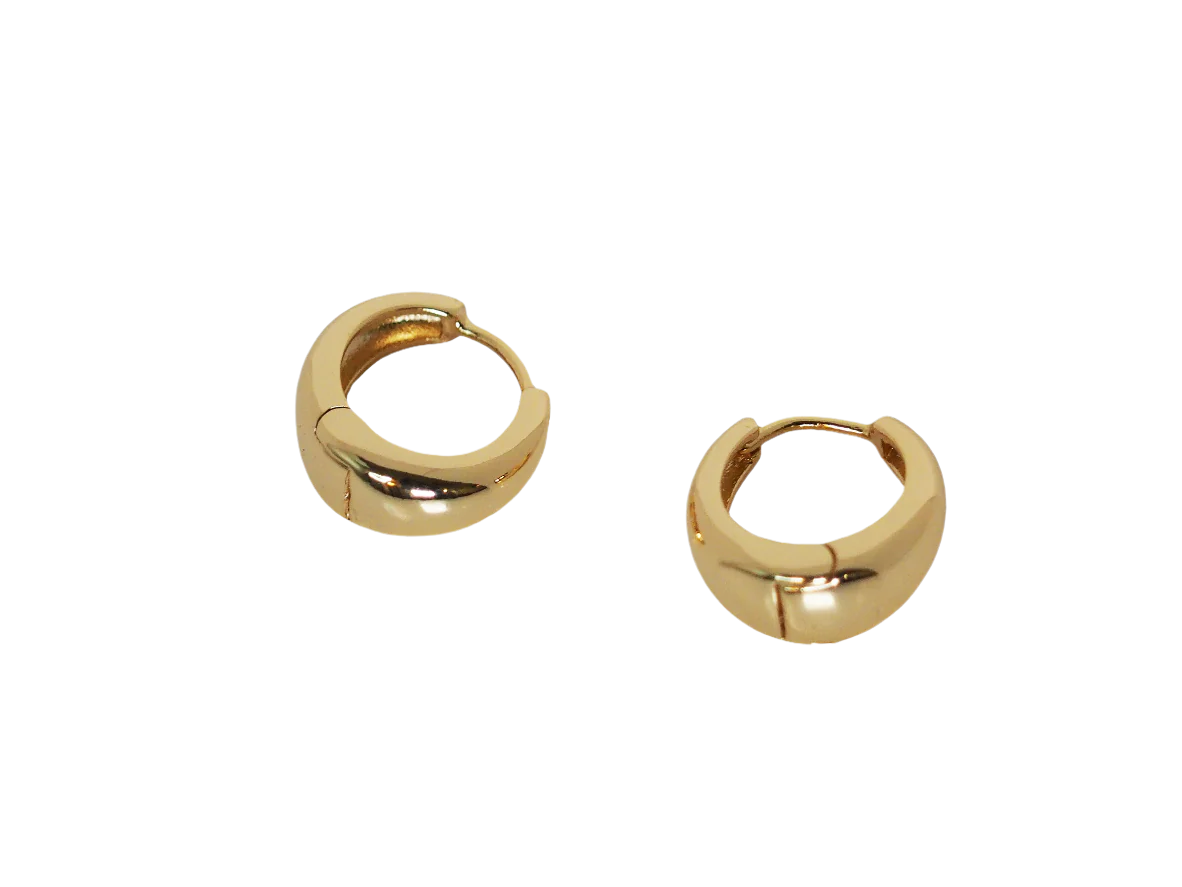Huggies Classic Gold Plated 18K