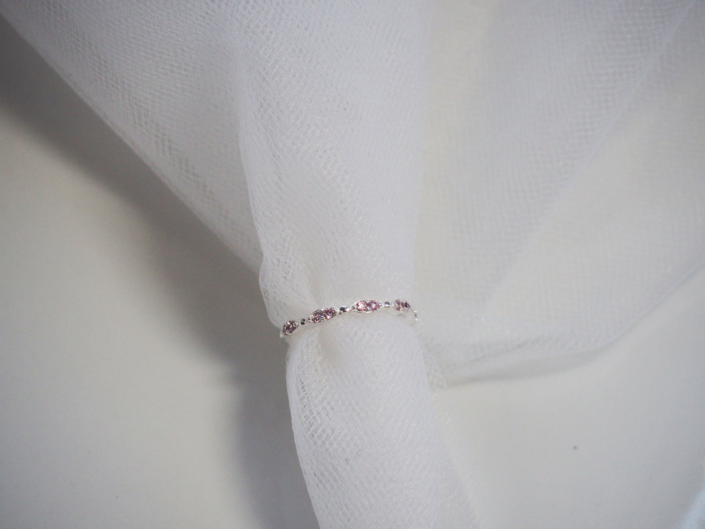 Pink Churumbela Ring Sterling Silver 925