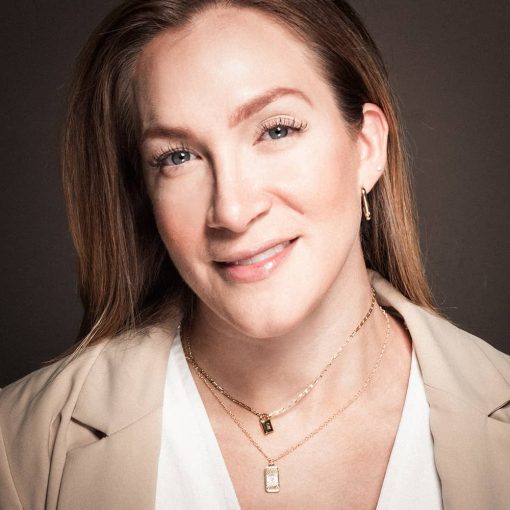 22K Gold-Plated Star Square Pendant Necklace with Zircon