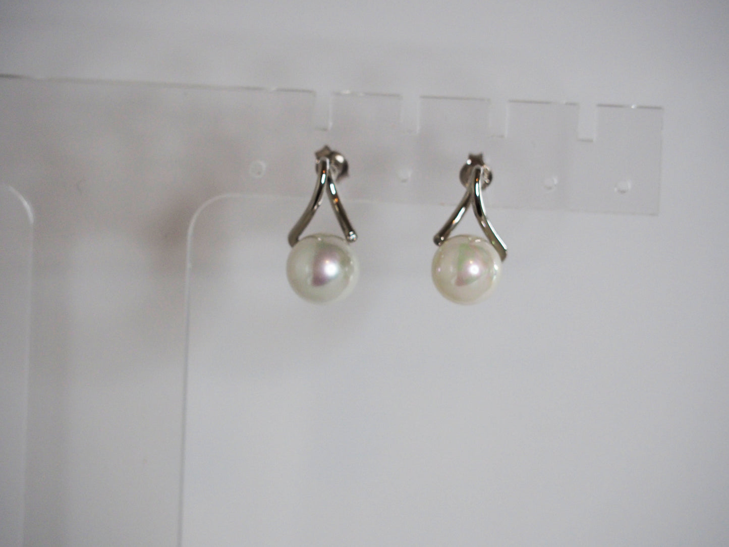 Earrings Sterling silver 925 with pearl