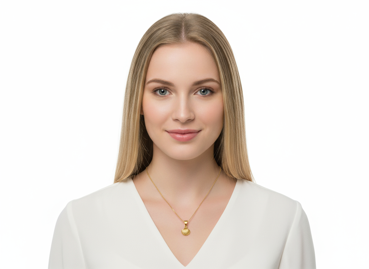 Shell Necklace | 22k Gold Plated