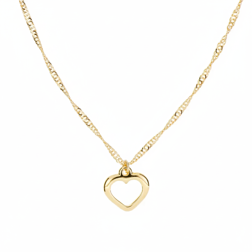 Necklace Love  – 22K Gold Plated