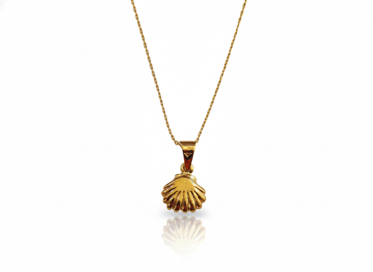 Shell Necklace | 22k Gold Plated