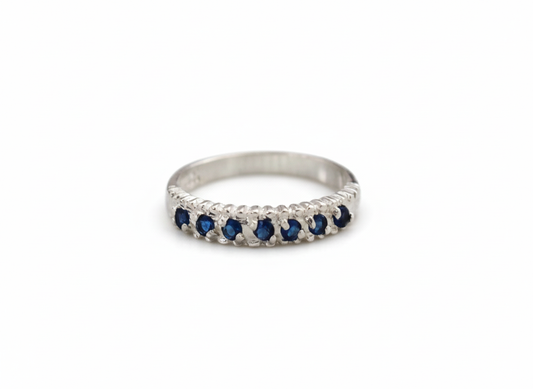 Blue Churumbela Ring Sterling Silver 925