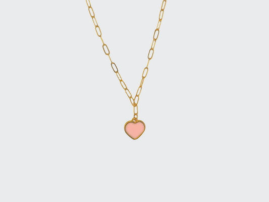 Heart Gold Plated Necklace