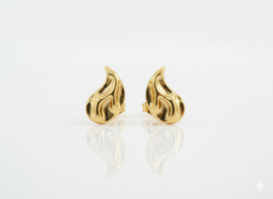 Drops Vintage Earrings - Gold Plated 18k