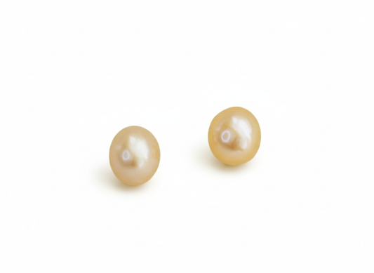 Pink Freshwater Pearl Earrings – Sterling Silver 925
