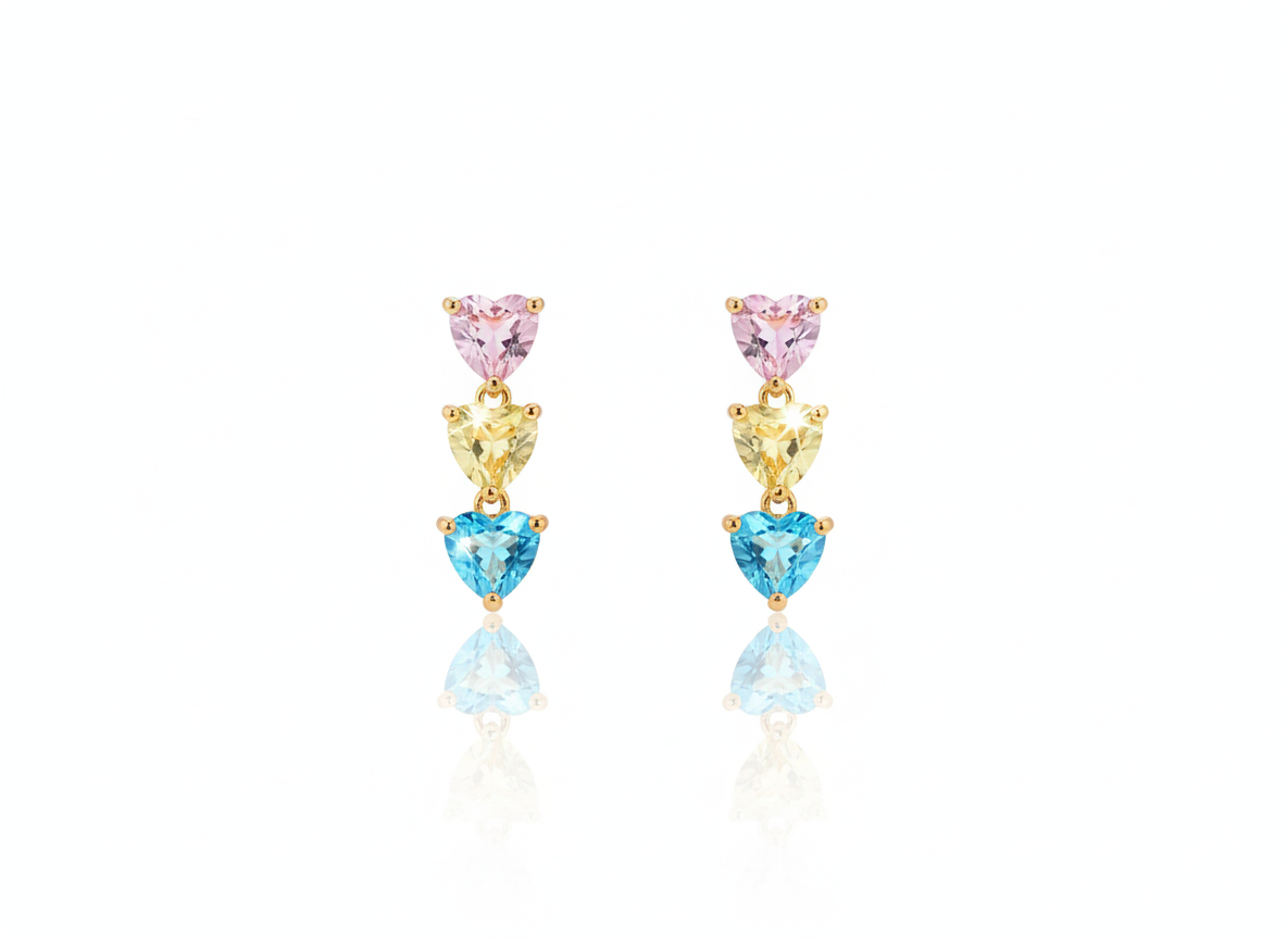 Huggies Soft Zircons - Sterling Silver 925