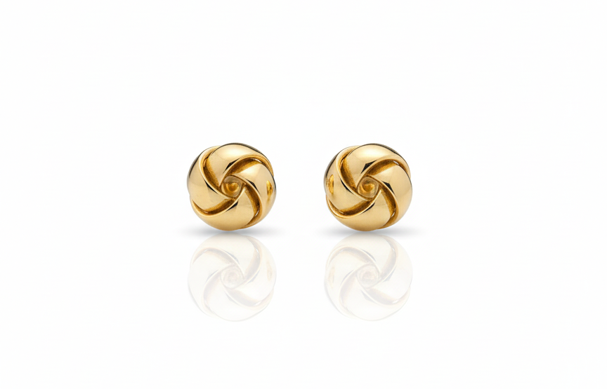Mini Earrings Circle - 18K Gold Plated