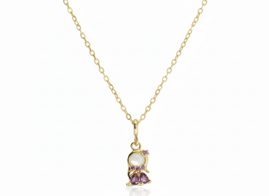 Rapunzel Pendant Necklace – 18K Gold Plated