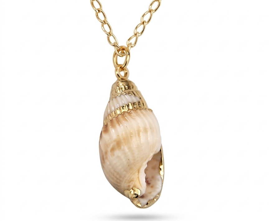 Shell Necklace – 18k Gold Plated