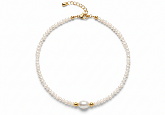 Mini Freshwater Pearl Necklace – 3mm