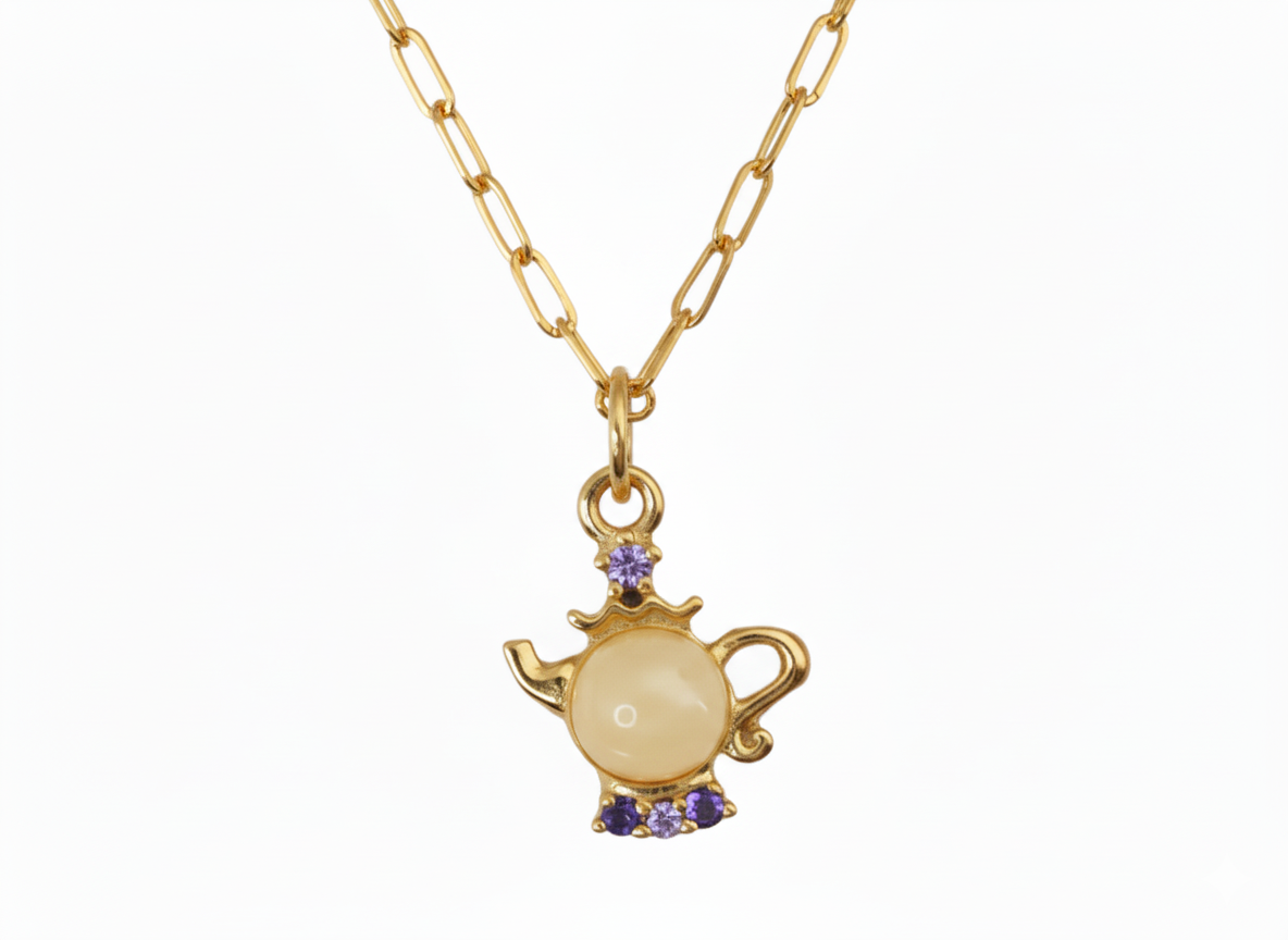 Disney Pendant  Necklace – Gold Plated 18K