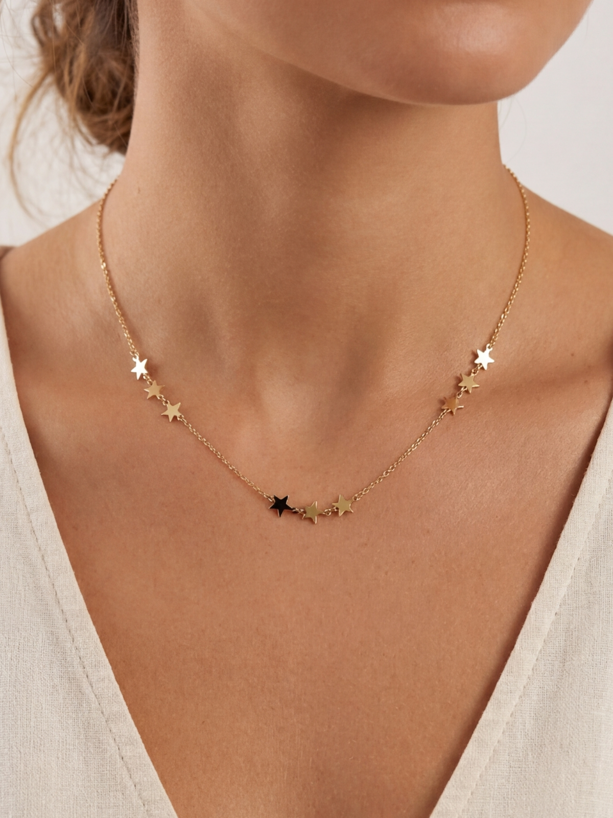 Star Necklace – 18K Gold Plated
