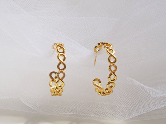 Infinite Hoop Earring