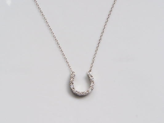 Horseshoe necklace Sterling Silver 925